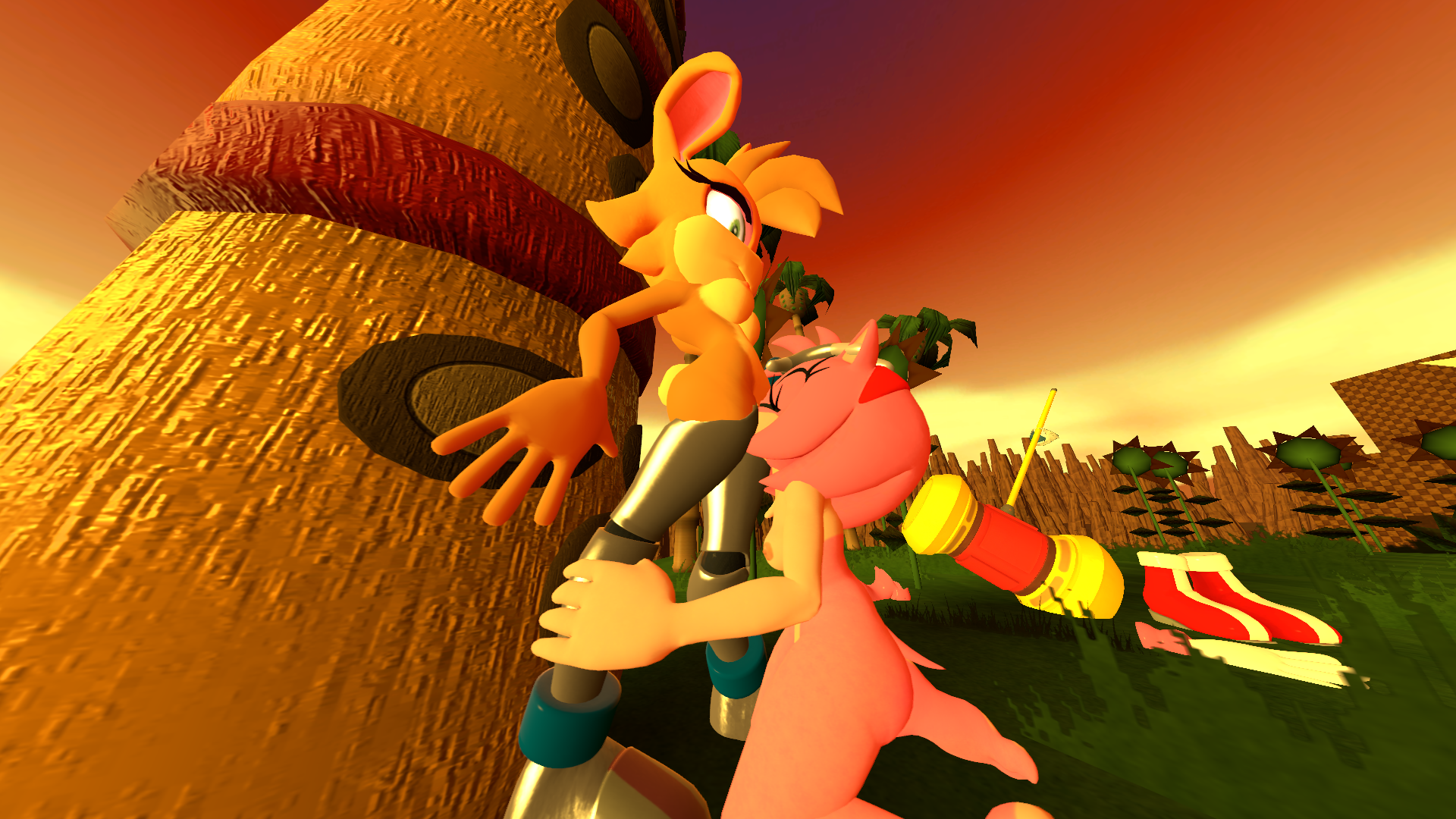 Amy Rose (Archie Comics) Rule 34 Image