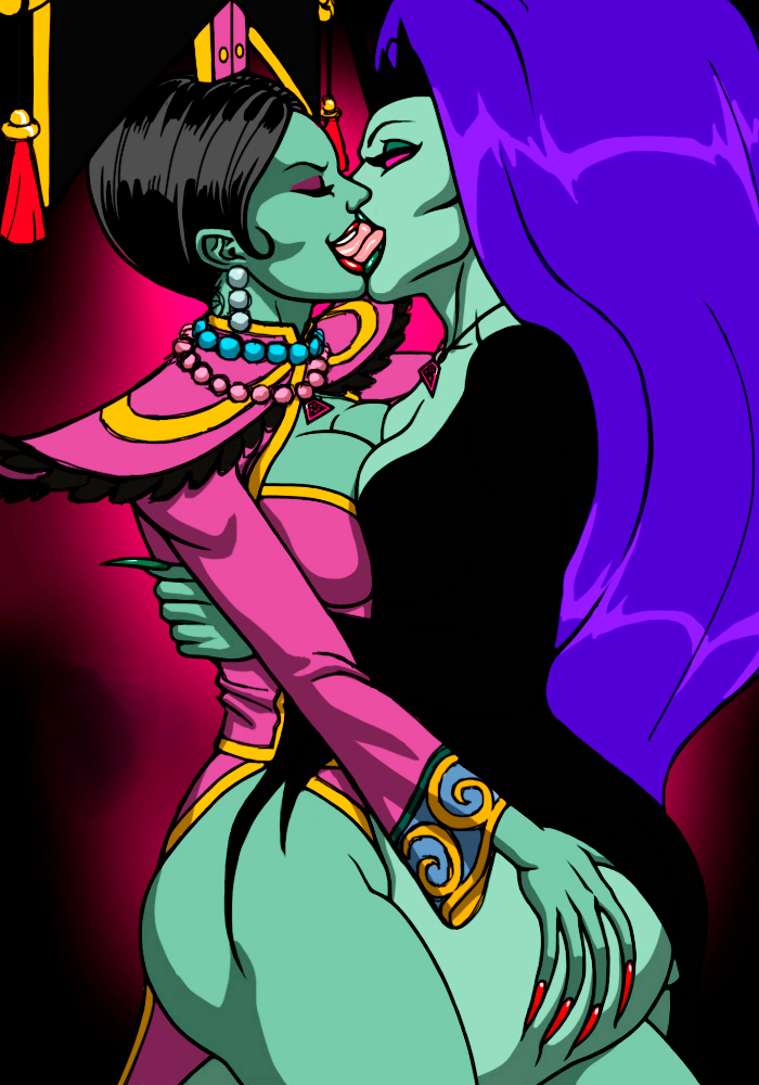 Black Puddle Queen (Courage The Cowardly Dog) Rule 34 Image