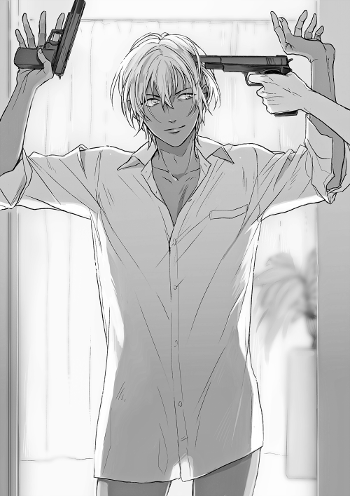 Amuro Tooru (Meitantei Conan) Rule 34 Image