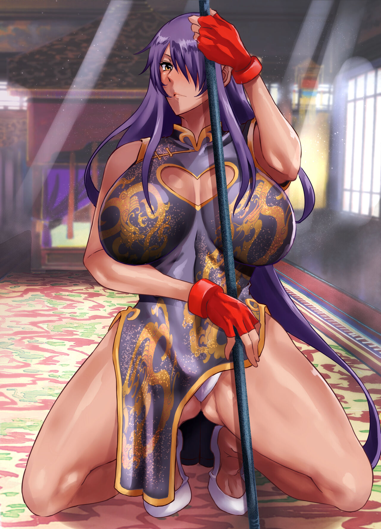 Kanu Unchou (Ikkitousen) Rule 34 Image