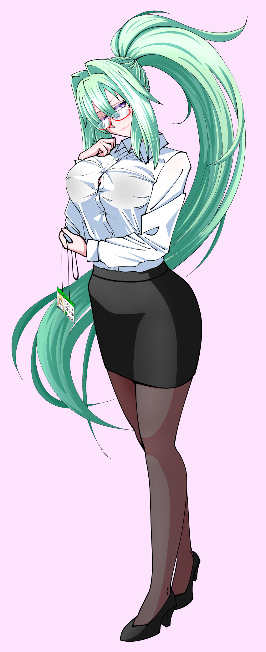 Green Heart (Neptunia) Rule 34 Image