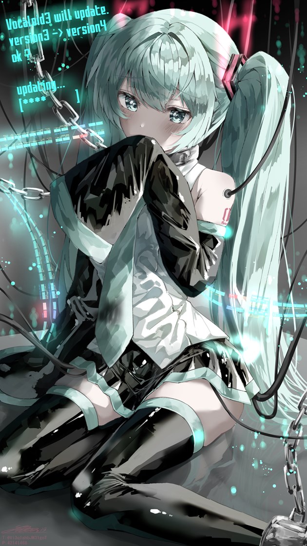 Hatsune Miku (Vocaloid) Rule 34 Image