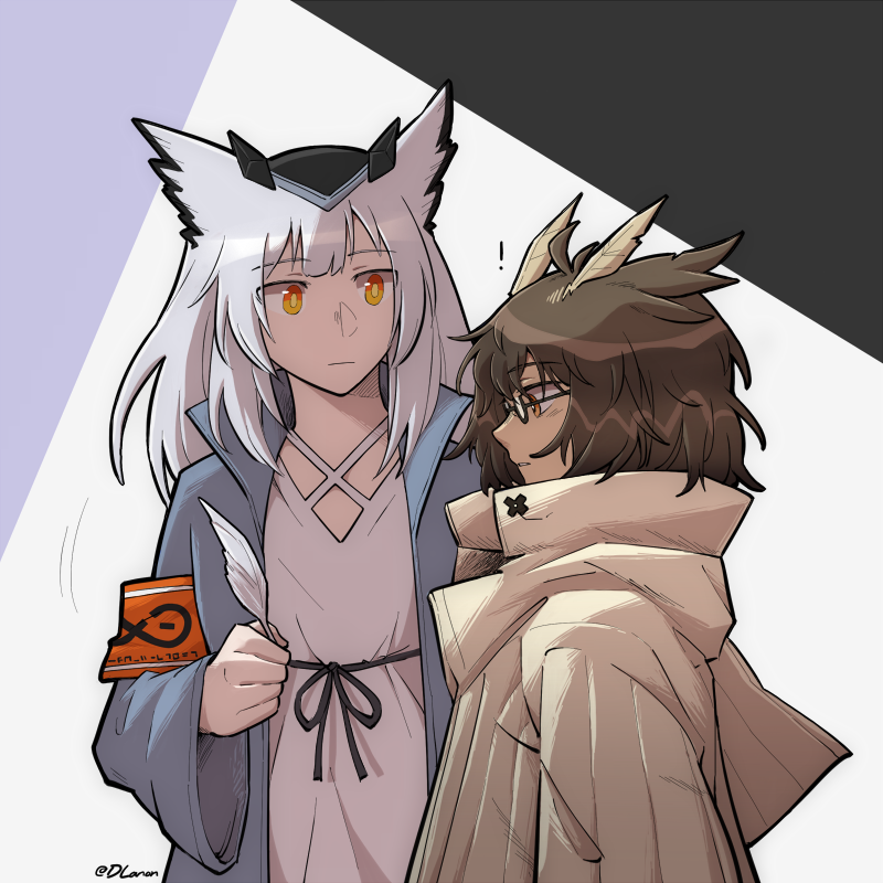 Ptilopsis (Arknights) Rule 34 Image