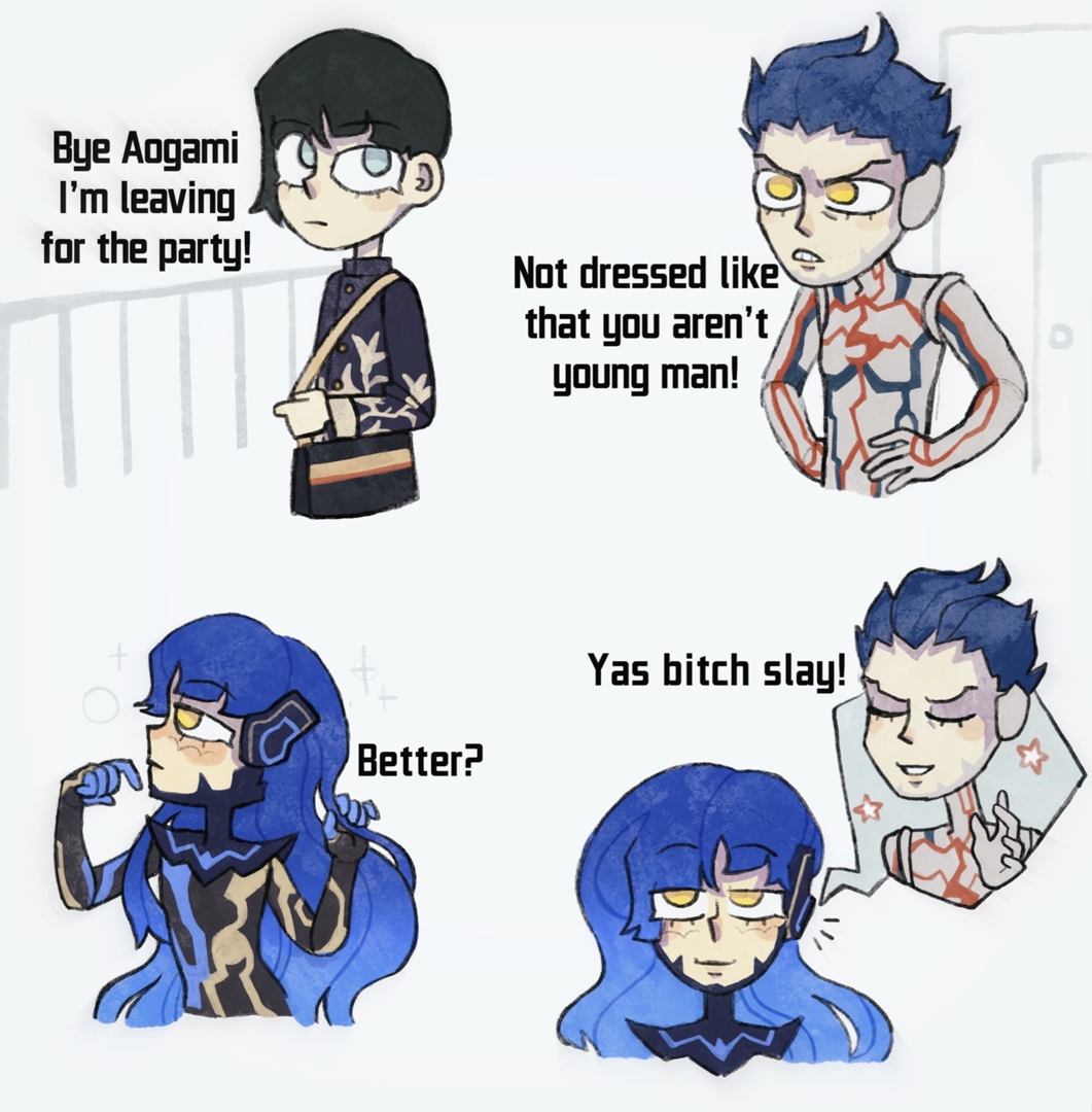 Aogami (Megami Tensei) Rule 34 Image