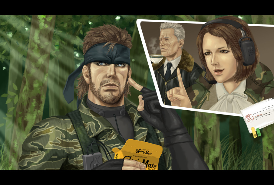 Big Boss (Metal Gear (Series)) Rule 34 Image