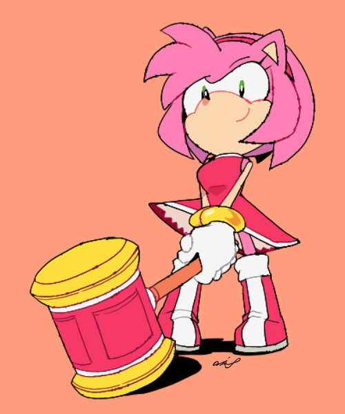 Amy Rose (Sonic (Series)) Rule 34 Image
