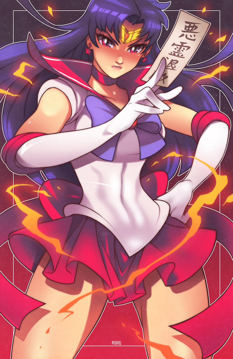 Sailor Mars (Bishoujo Senshi Sailor Moon) Rule 34 Image