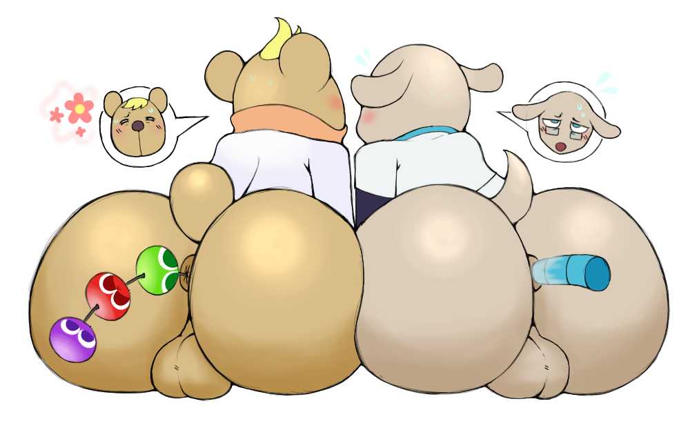 Green Puyo (Ai (Puyo Puyo)) Rule 34 Image