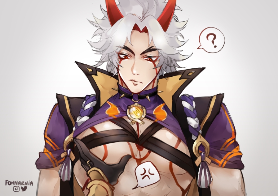 Arataki Itto (Genshin Impact) Rule 34 Image