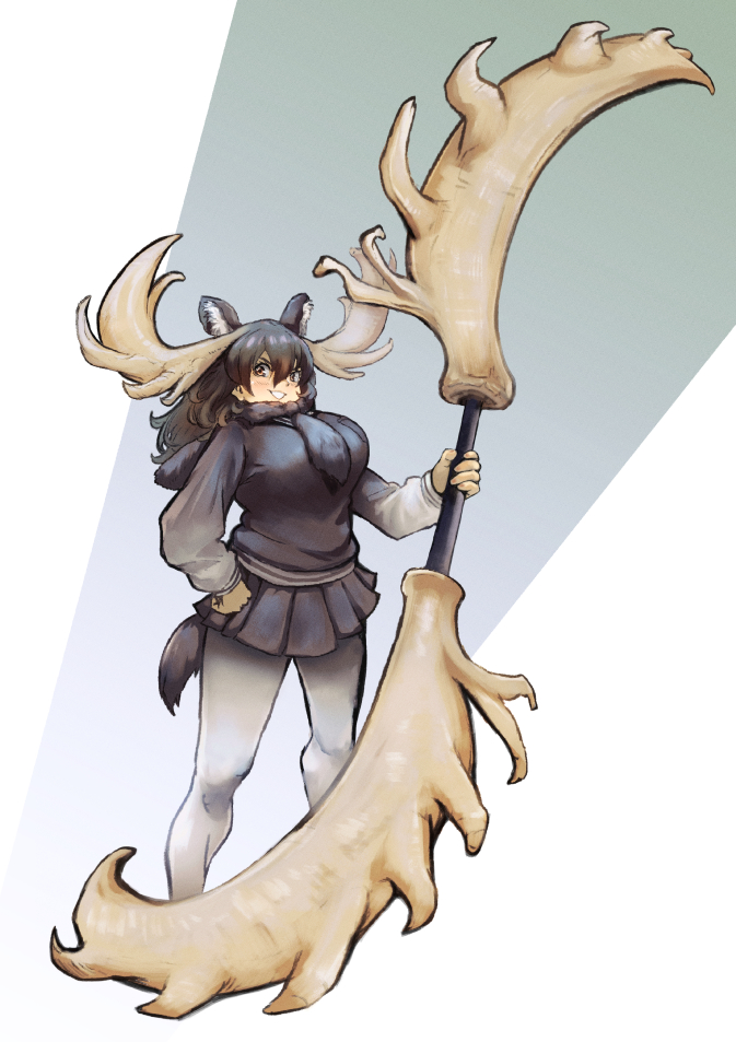 Moose (Kemono Friends) Rule 34 Image