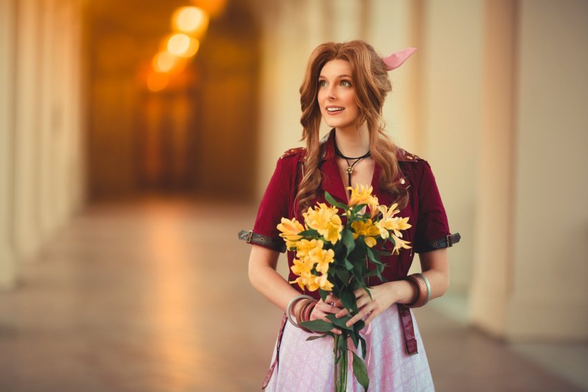 Aerith Gainsborough (Final Fantasy) Rule 34 Image