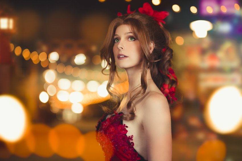 Aerith Gainsborough (Final Fantasy) Rule 34 Image