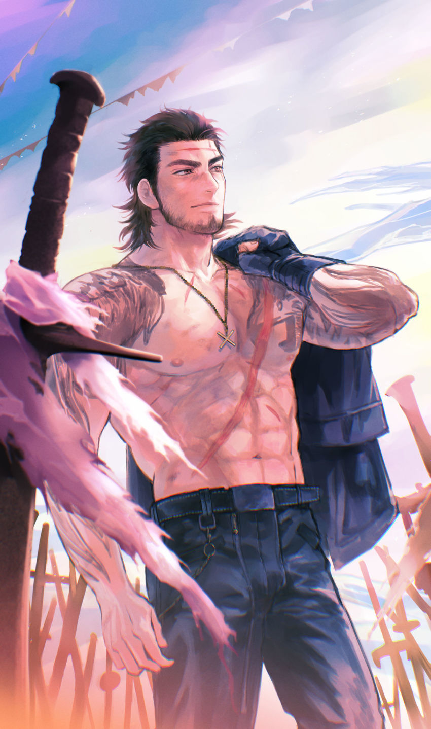 Gladiolus Amicitia (Final Fantasy) Rule 34 Image