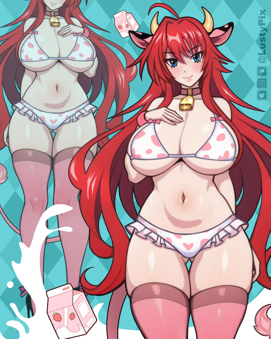 Rias Gremory (High School Dxd) Rule 34 Image