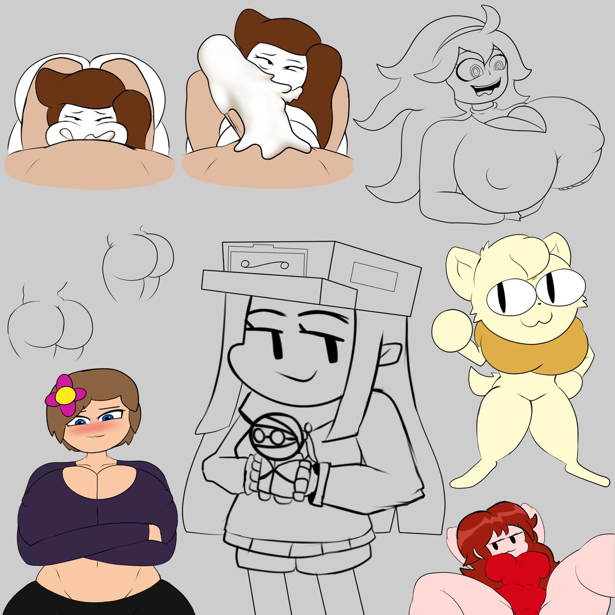 Girlfriend (Friday Night Funkin) Rule 34 Image