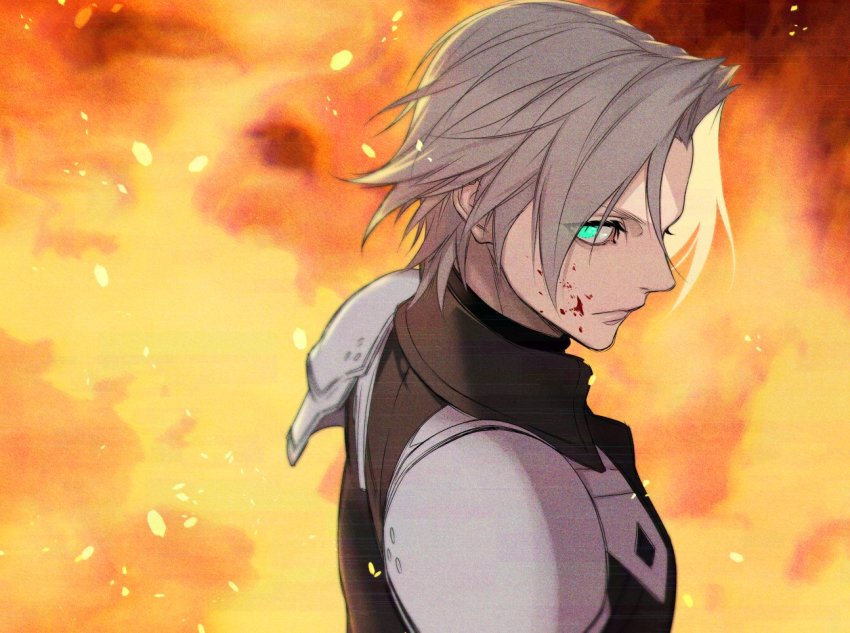 Sephiroth (Final Fantasy) Rule 34 Image