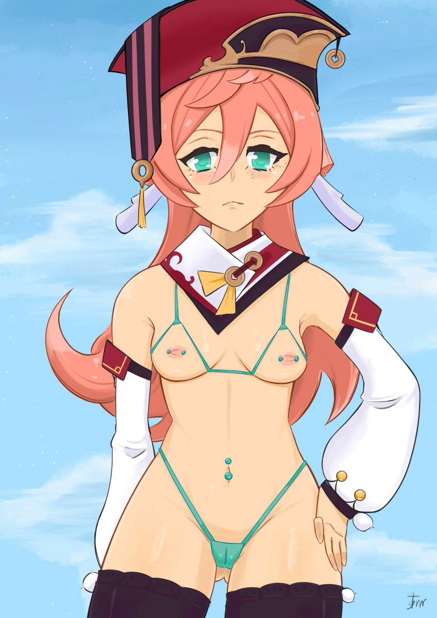 Yanfei (Genshin Impact) Rule 34 Image