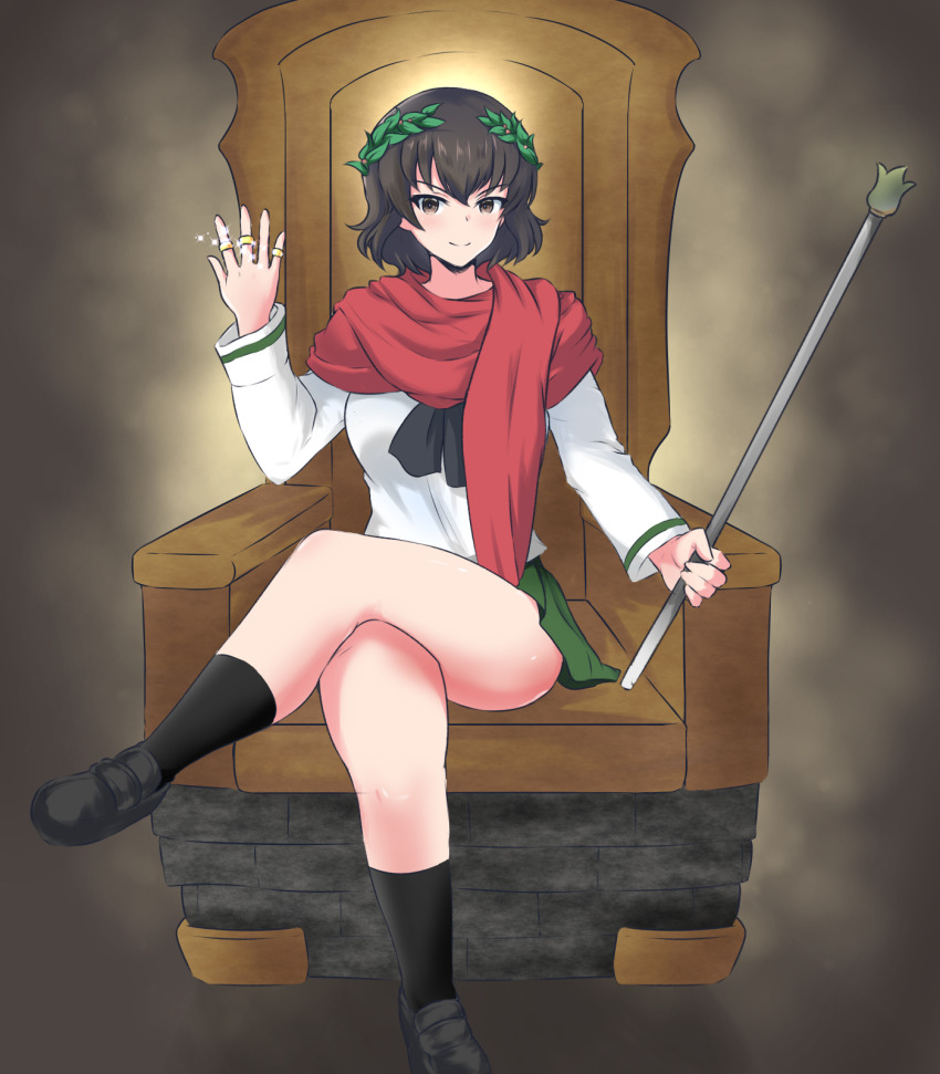Caesar (Girls Und Panzer) Rule 34 Image