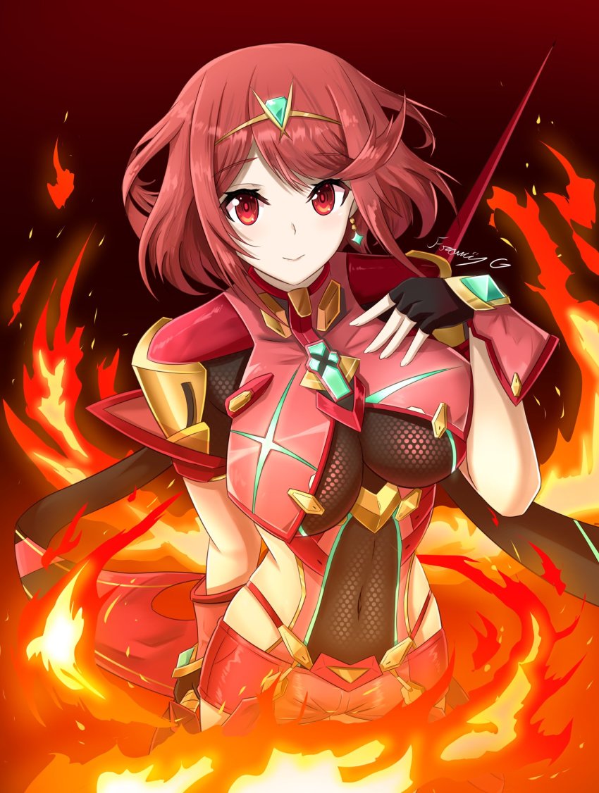 Pyra (Xenoblade) Rule 34 Image