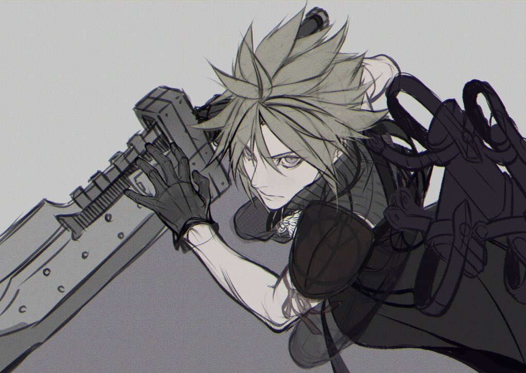 Cloud Strife (Final Fantasy) Rule 34 Image