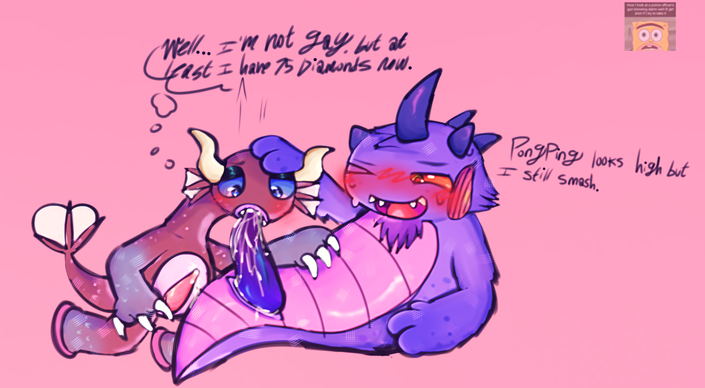Big Blue Bubble Rule 34 Image
