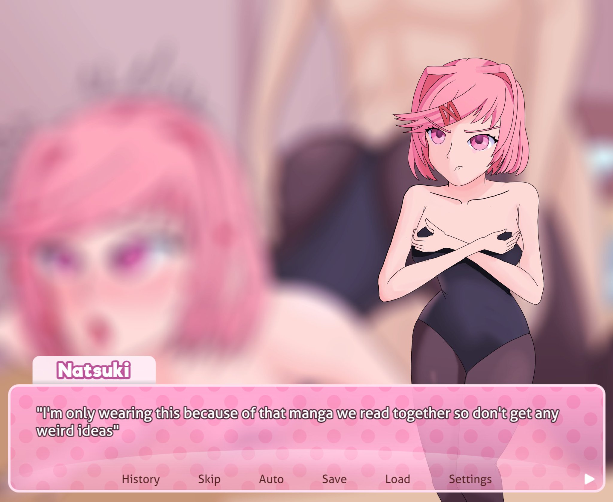 Natsuki (Doki Doki Literature Club) Rule 34 Image
