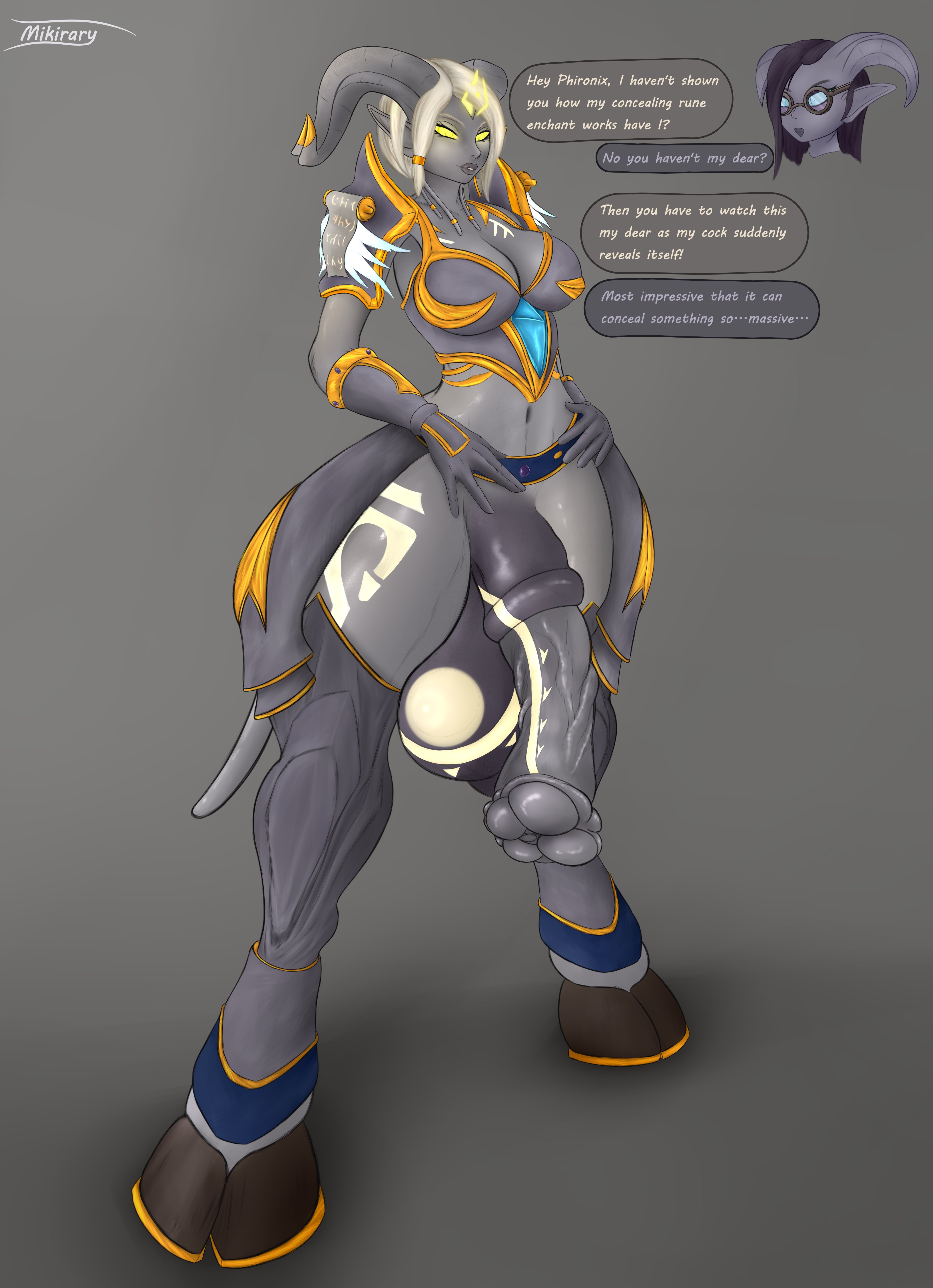 Draenei (World Of Warcraft) Rule 34 Image