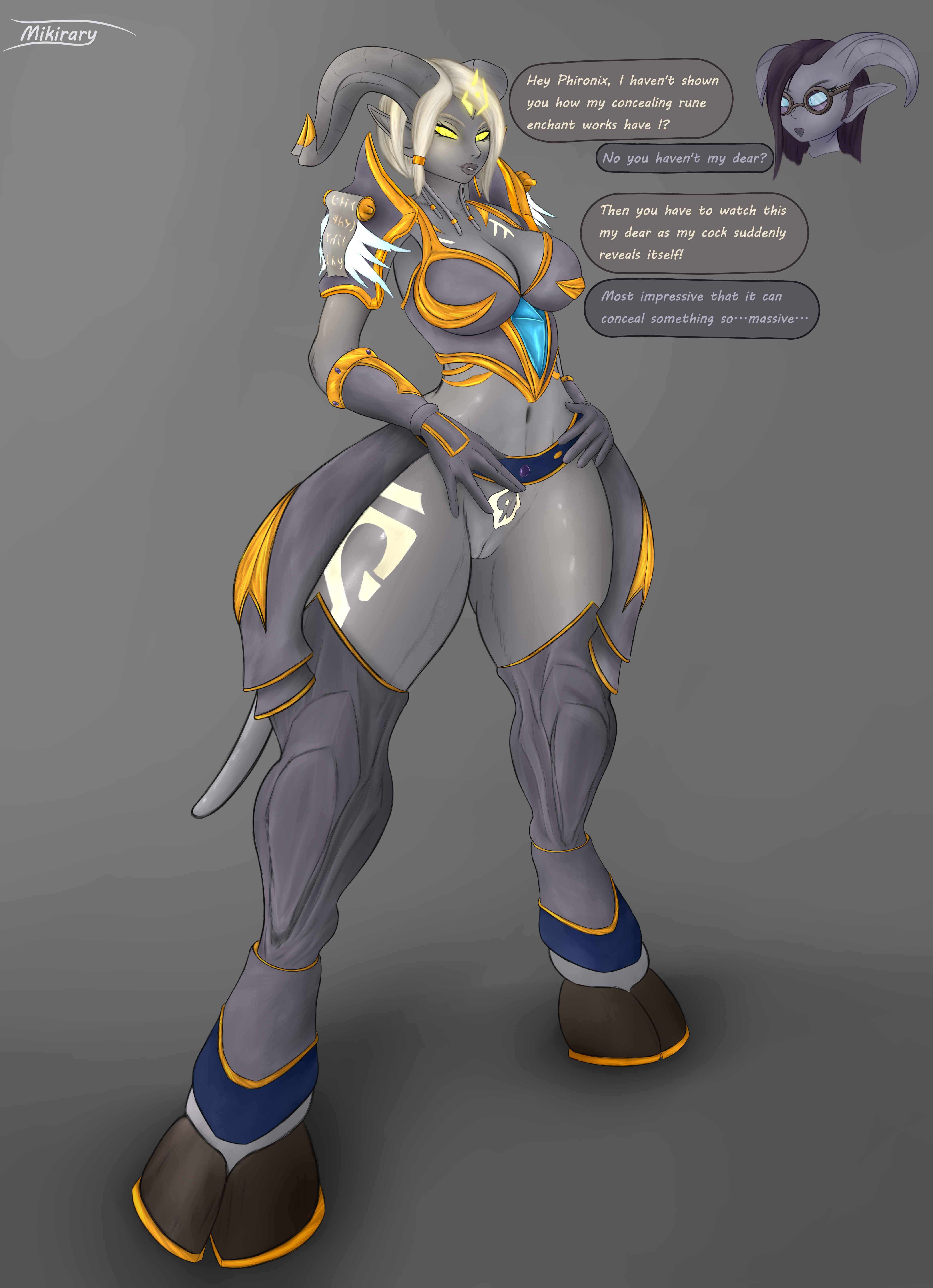 Draenei (World Of Warcraft) Rule 34 Image