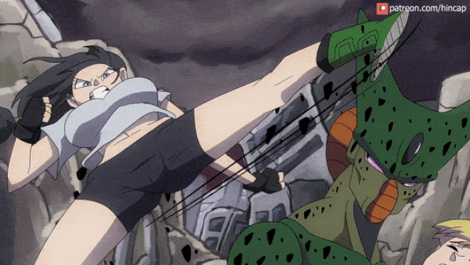 Cell (Dragon Ball) Rule 34 Image