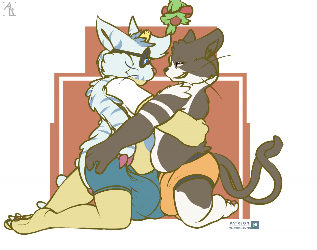 Gabumon (Christmas) Rule 34 Image
