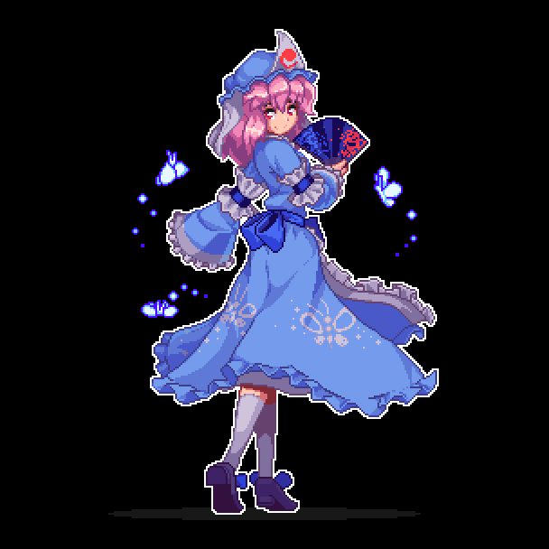 Saigyouji Yuyuko (Touhou) Rule 34 Image