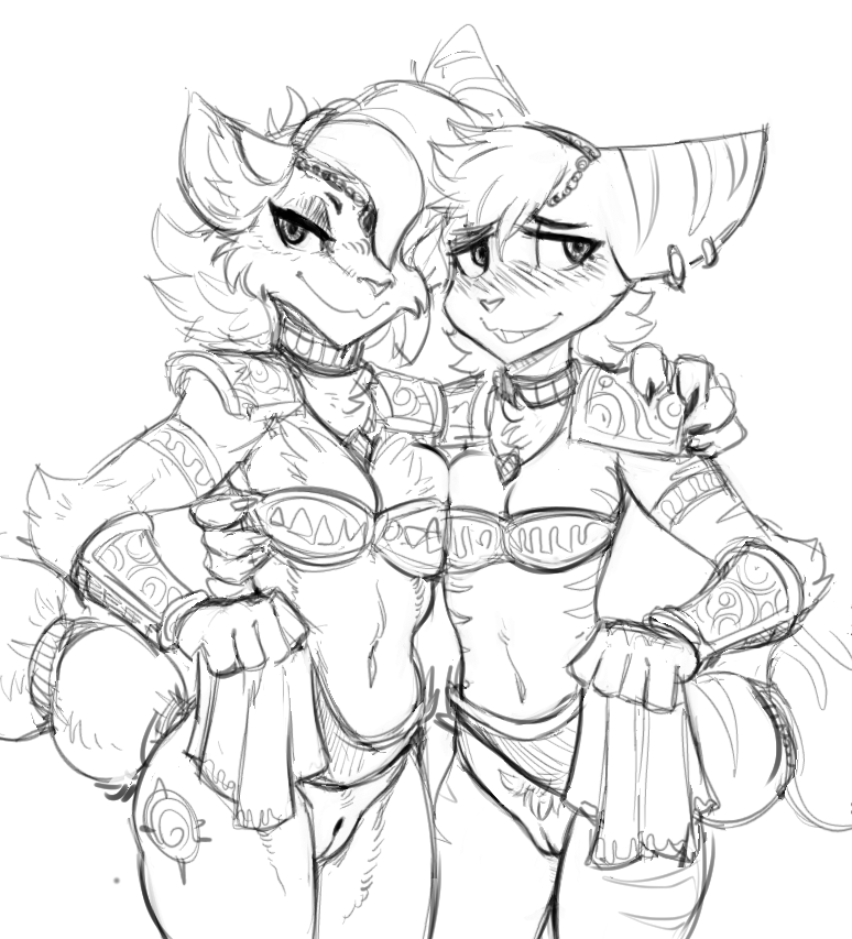 Rivet (Ratchet And Clank) Rule 34 Image