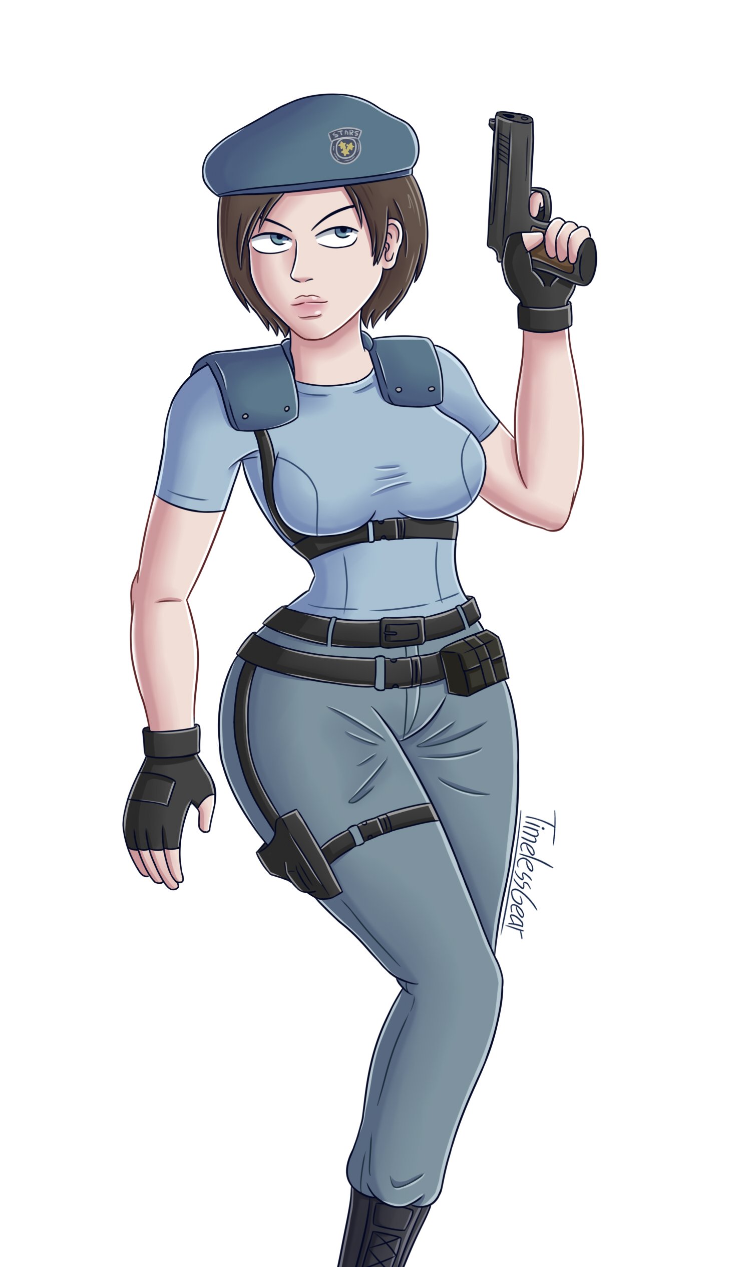 Jill Valentine (Resident Evil) Rule 34 Image