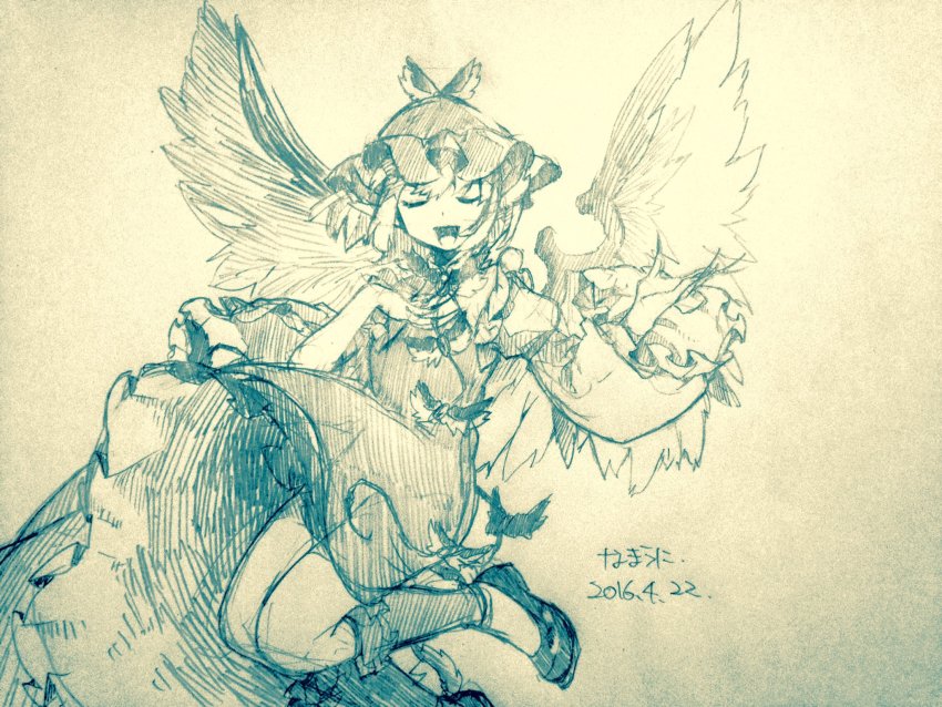 Mystia Lorelei (Touhou) Rule 34 Image