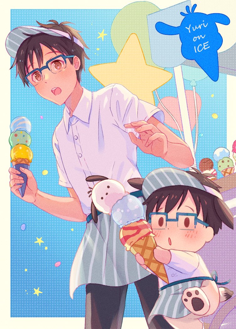 Katsuki Yuuri (Pochacco) Rule 34 Image