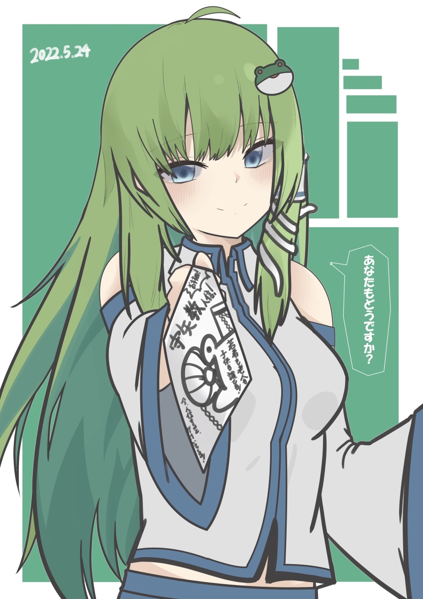 Kochiya Sanae (Touhou) Rule 34 Image