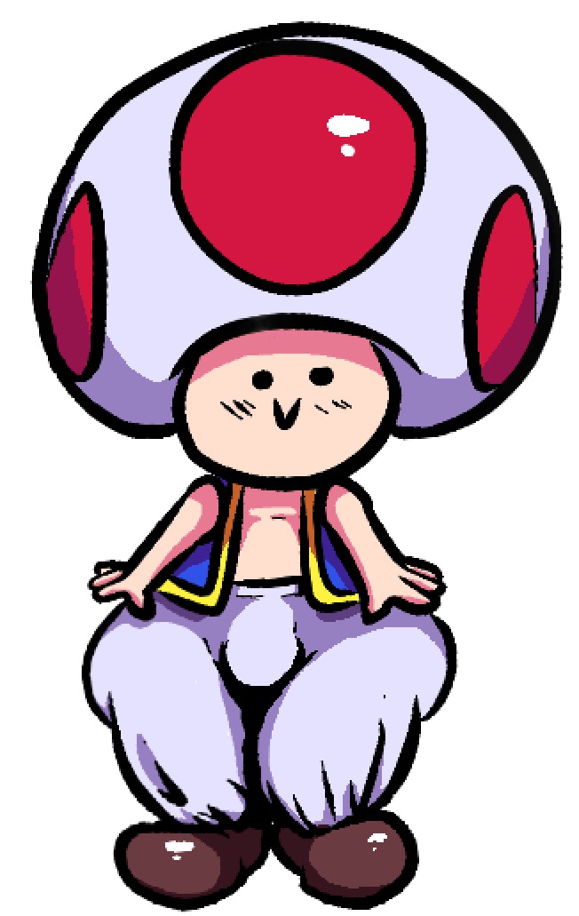 Toad (Mario) Rule 34 Image