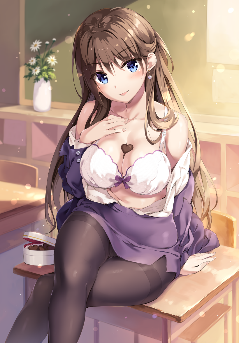 Fujiki Maka (Boku No Kanojo Sensei) Rule 34 Image
