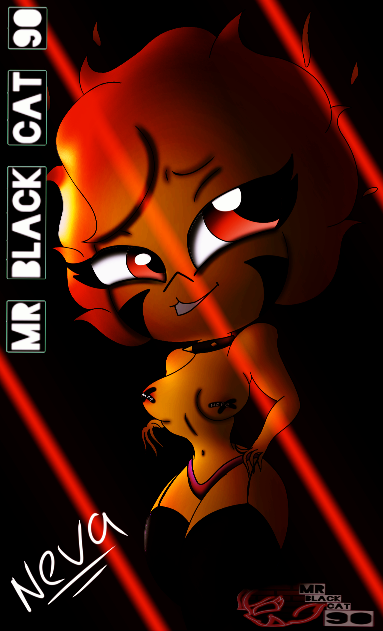 Neva The Fire Girl (Elemental (Pixar)) Rule 34 Image