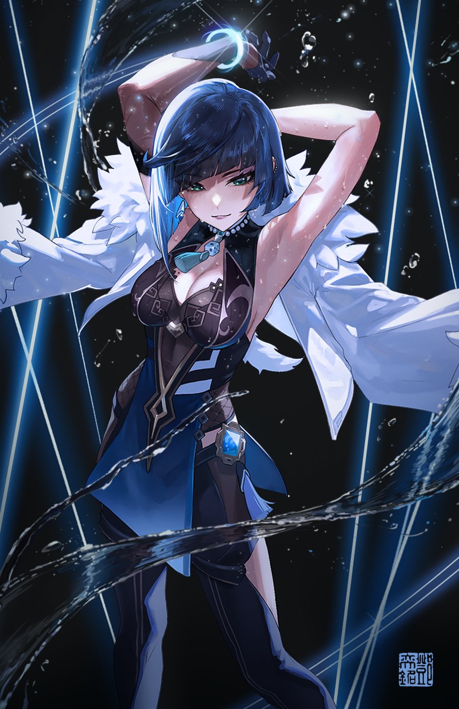 Yelan (Genshin Impact) Rule 34 Image