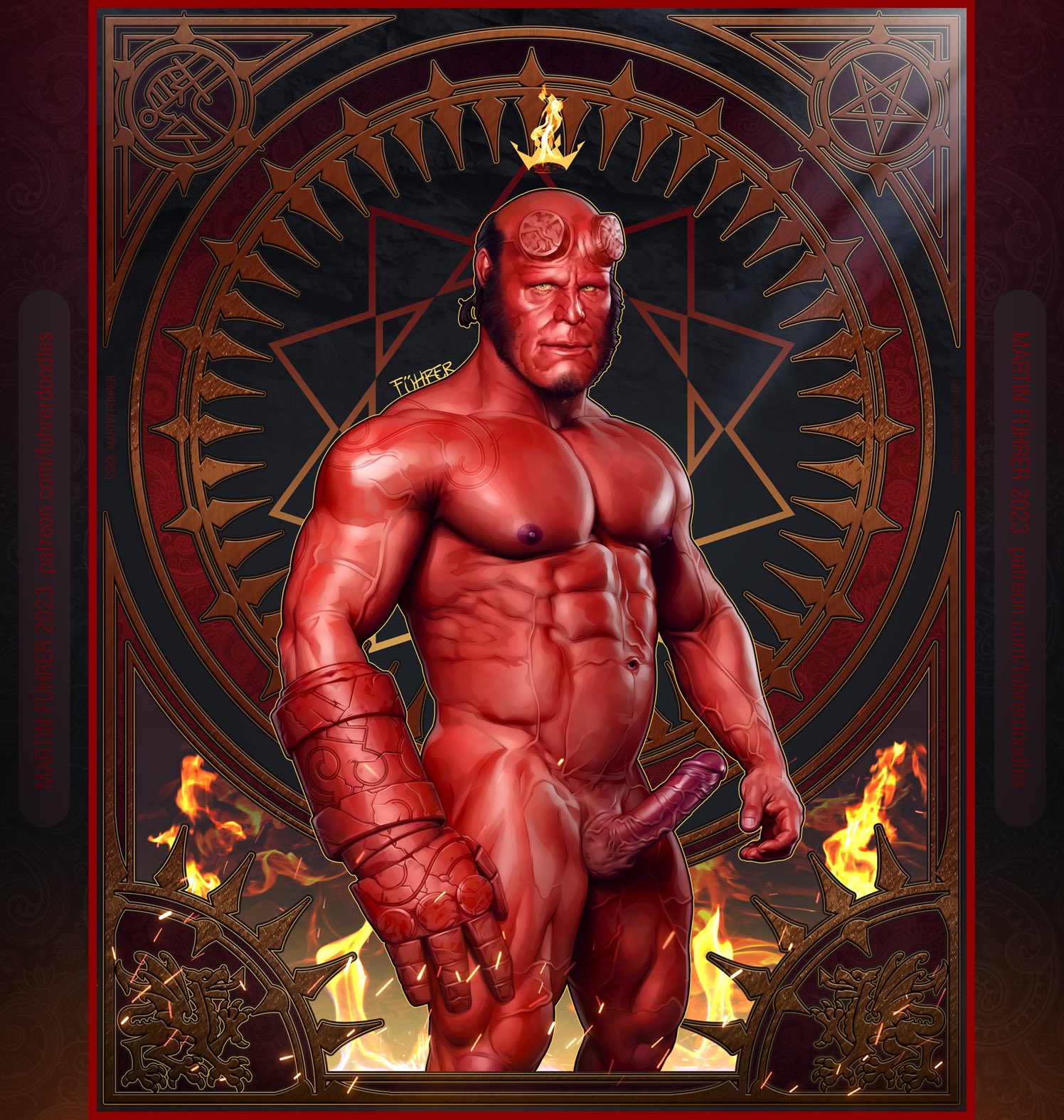 Hellboy (Hellboy (Series)) Rule 34 Image