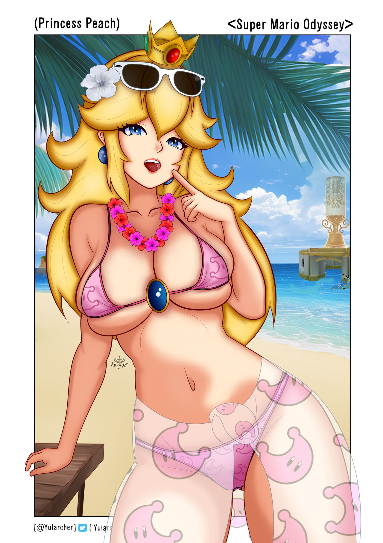 Princess Peach (Mario (Series)) Rule 34 Image