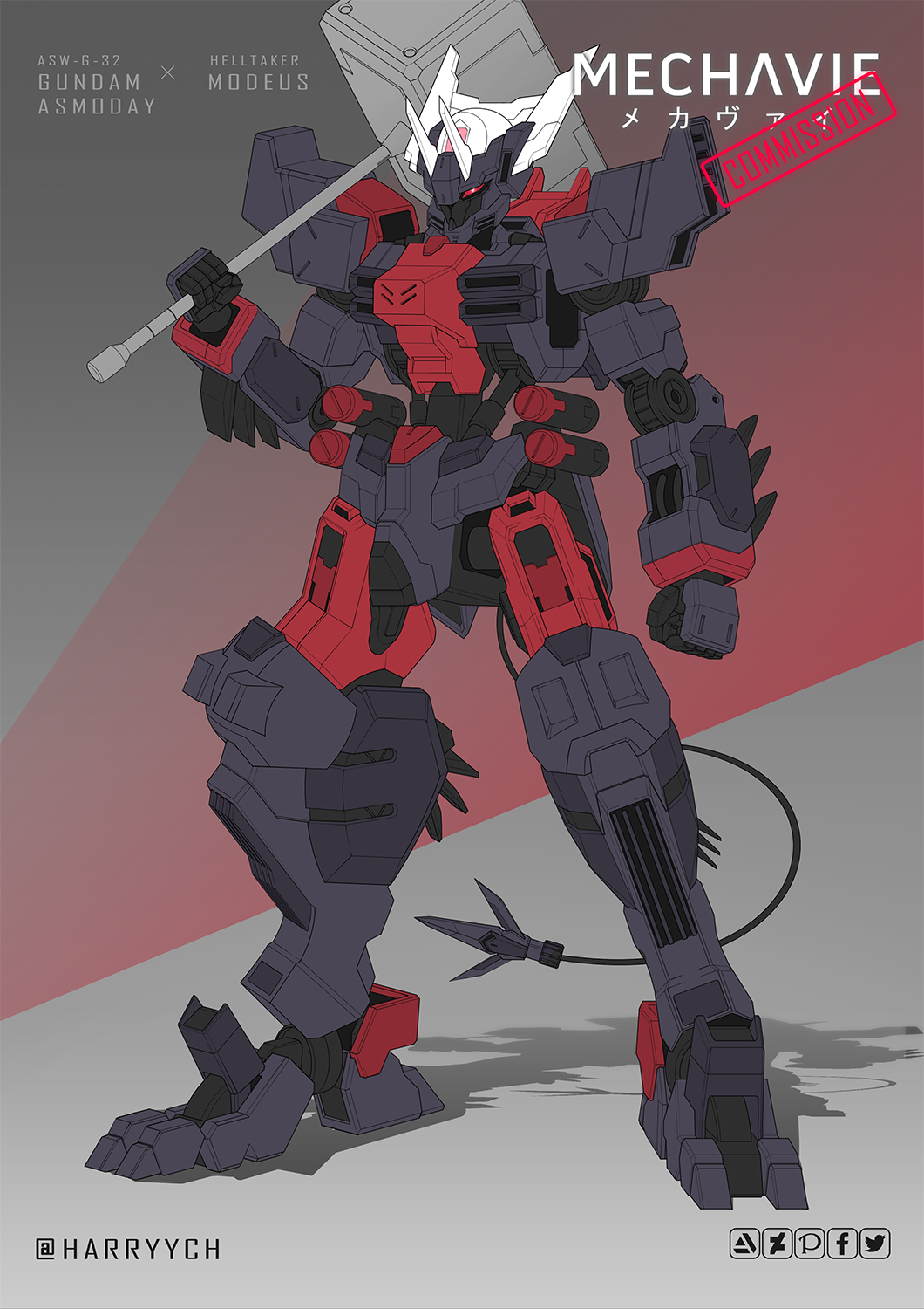 Modeus (Helltaker) Rule 34 Image