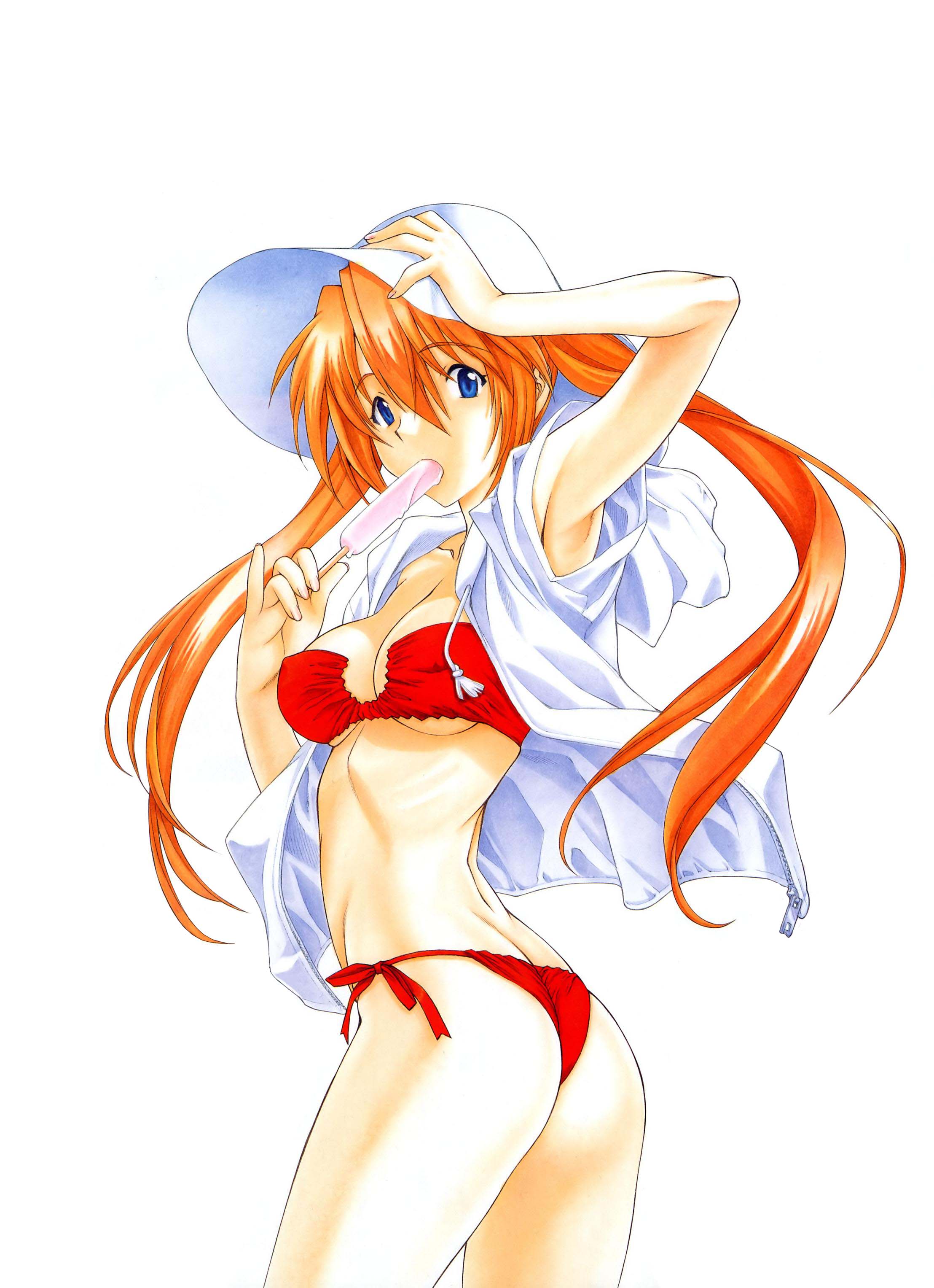 Asuka Langley Sohryu (Neon Genesis Evangelion) Rule 34 Image