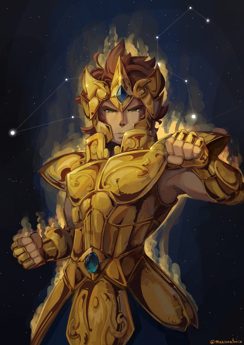 Leo Aiolia (Saint Seiya) Rule 34 Image
