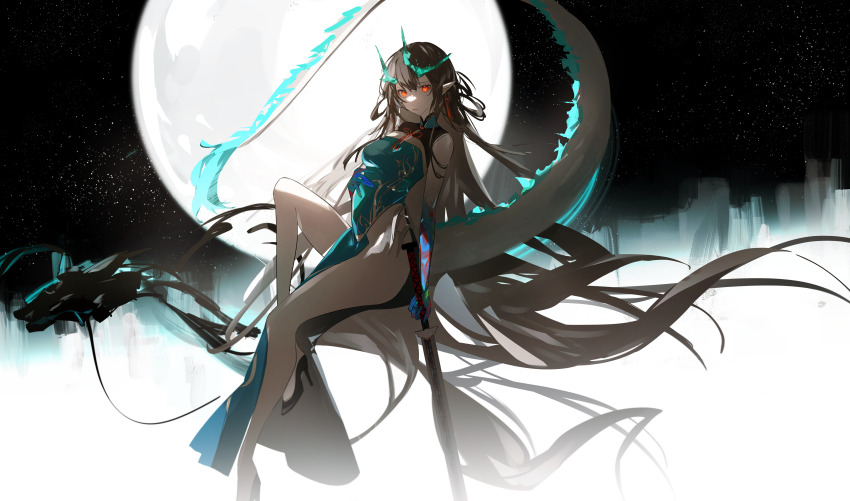 Dusk (Arknights) Rule 34 Image