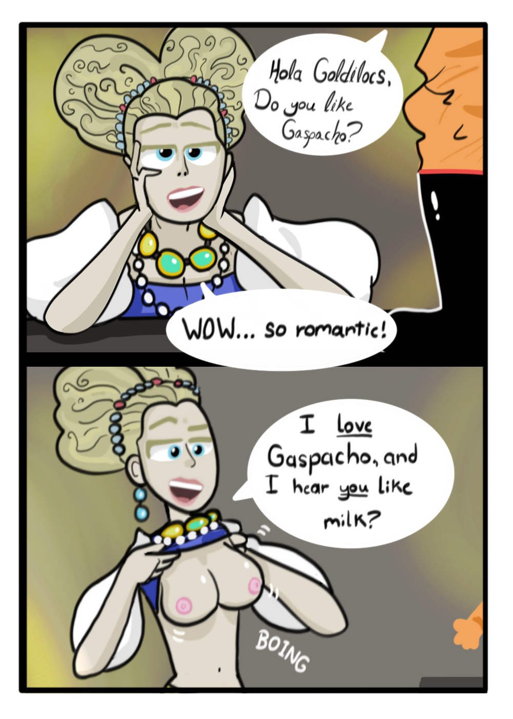 Goldilocks (Puss In Boots) Rule 34 Image