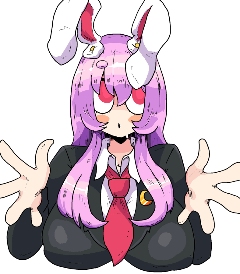 Reisen Udongein Inaba (Touhou) Rule 34 Image