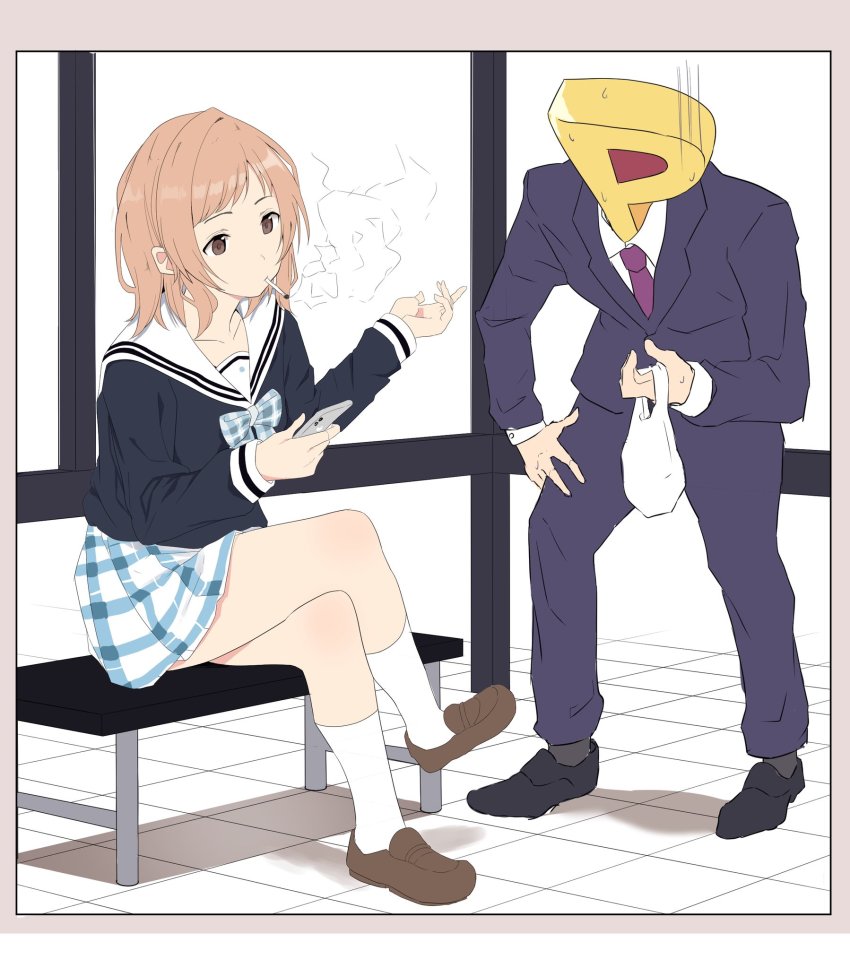 P-Head Producer (Idolmaster) Rule 34 Image