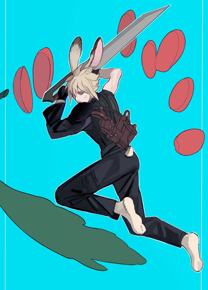 Cloud Strife (Final Fantasy) Rule 34 Image